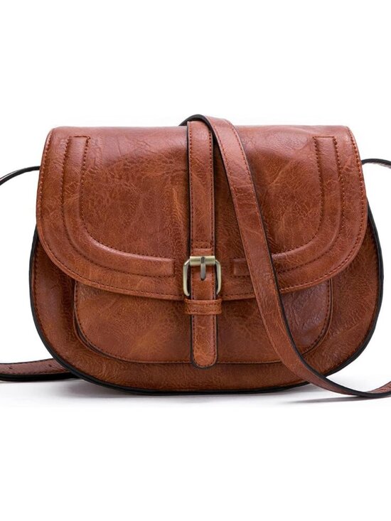 Handbags - Crossbody Bags for Women,Small Saddle Purse and Boho Cross Body Handbags,Vegan L